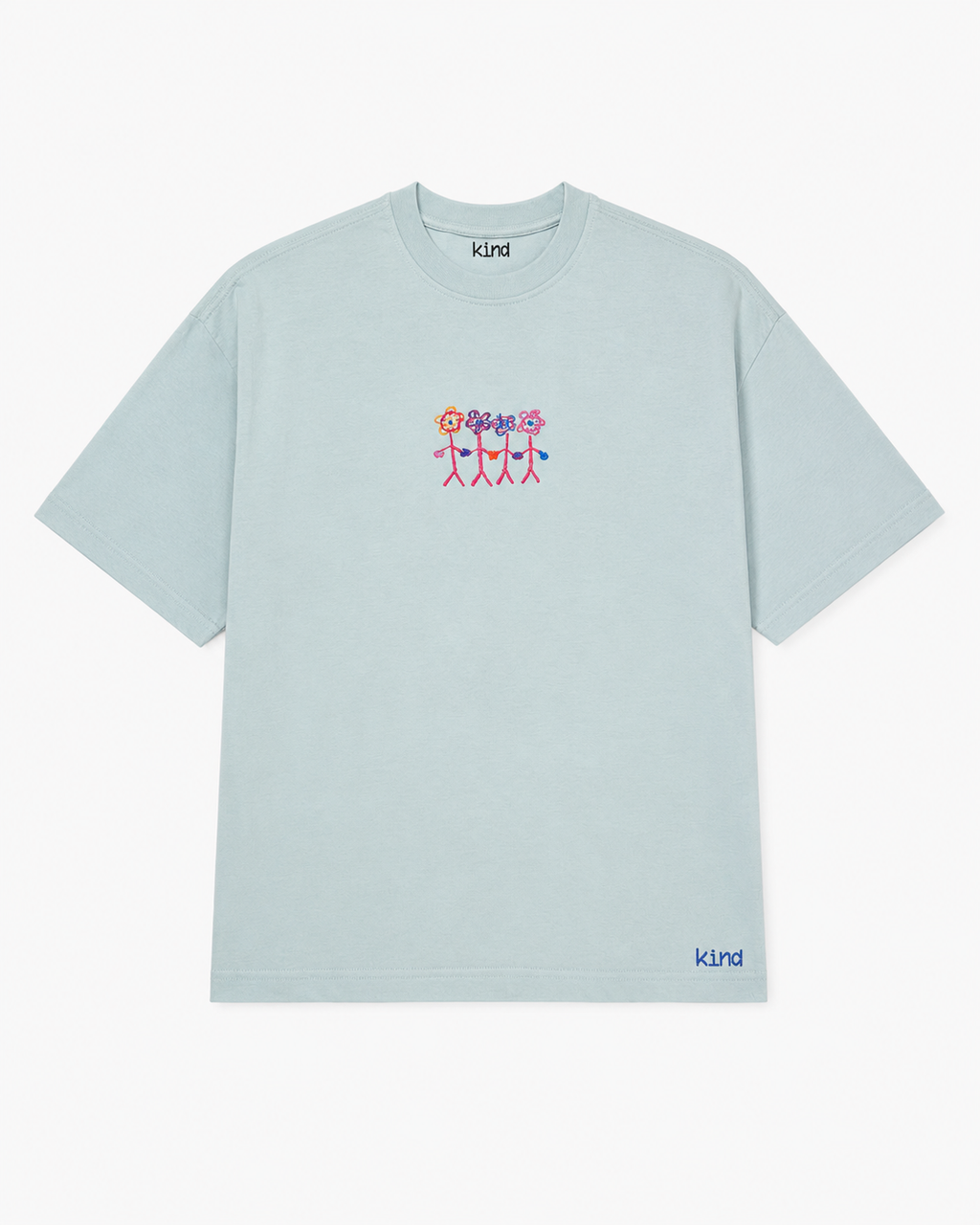 grow tee — front, sage
