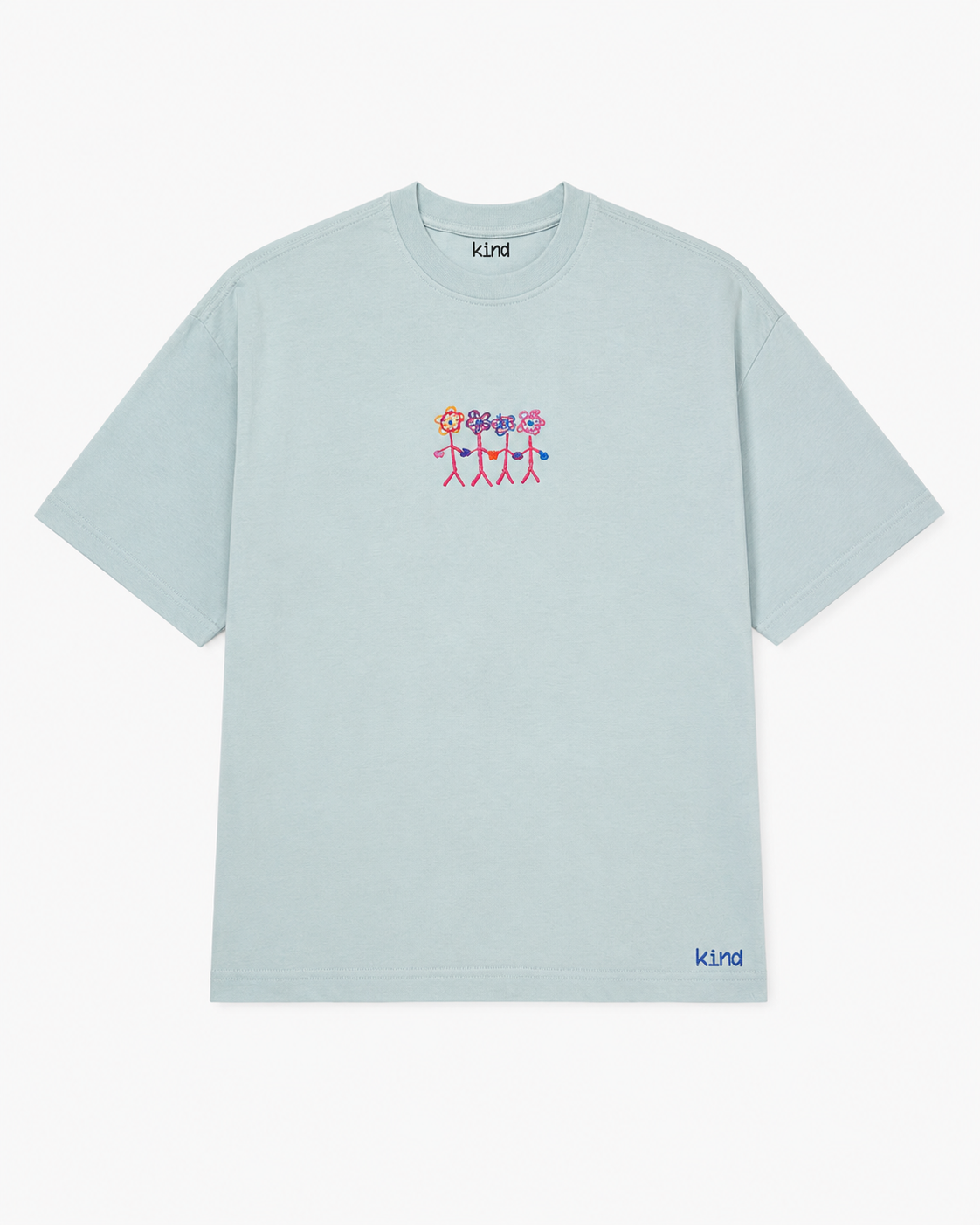 grow tee — front, sage