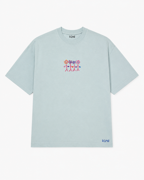 grow tee — front, sage