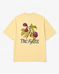 the fig tee — back, yellow